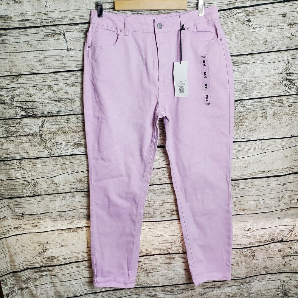 Refuge Denim MOM Pink Jeans Size 9 Reg $39.99